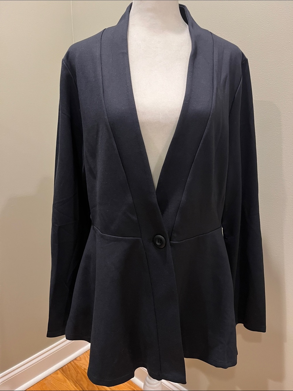 Halara Black Peplum Blazer